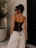 Corsetto  Lace Button con Lacci Posteriori