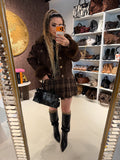 Giacca Denim Luxury Fur