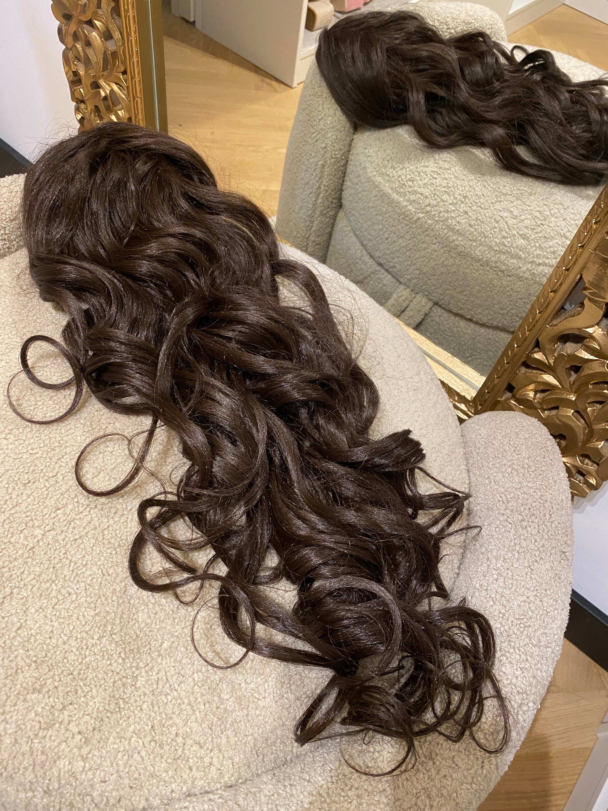 Coda #6 effetto mosso con Coulisse Castano naturale