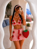 completo Fragolina Crochet