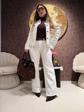 Completo Essential White Denim