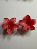 Set 2 mollettine con fiore