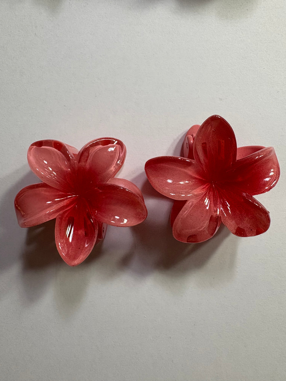 Set 2 mollettine con fiore