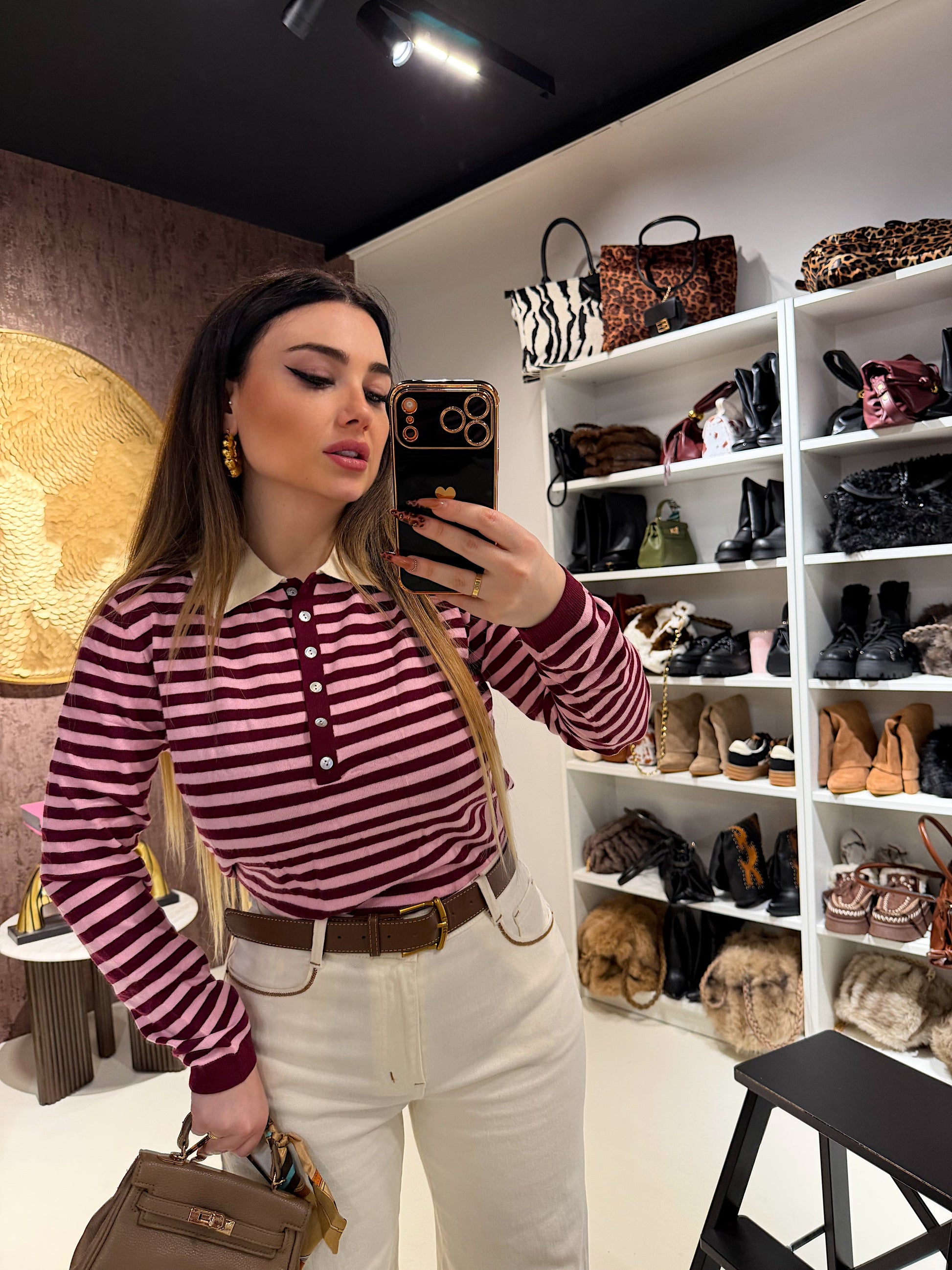 Maglioncino Chloé a righe