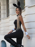 Tuta basic con collarino (Sexy Rabbit)
