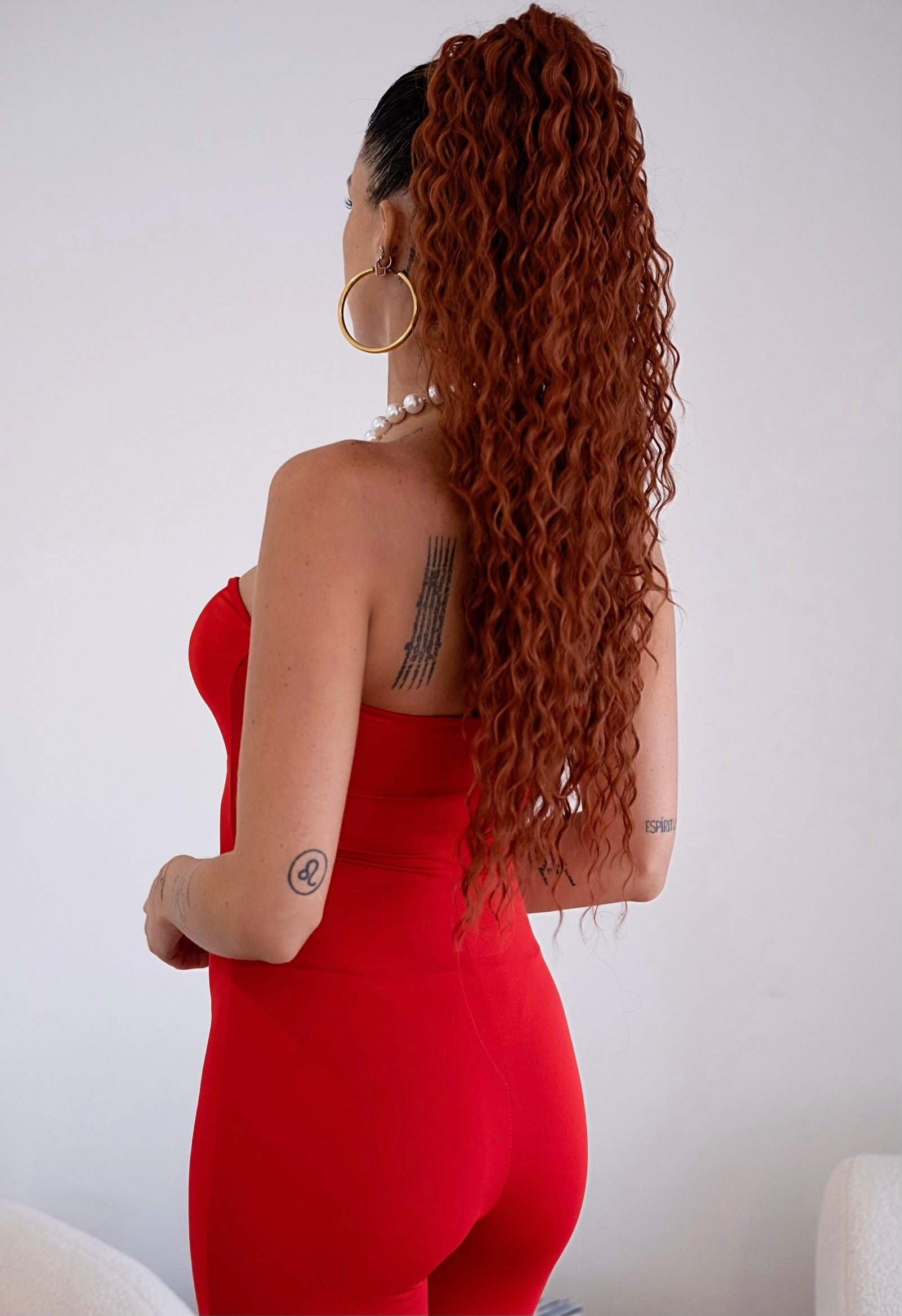 Coda #350 riccia con coulisse Ginger