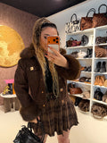 Giacca Denim Luxury Fur