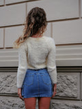 Gonna cargo in jeans