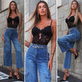 Jeans cargo con tasconi
