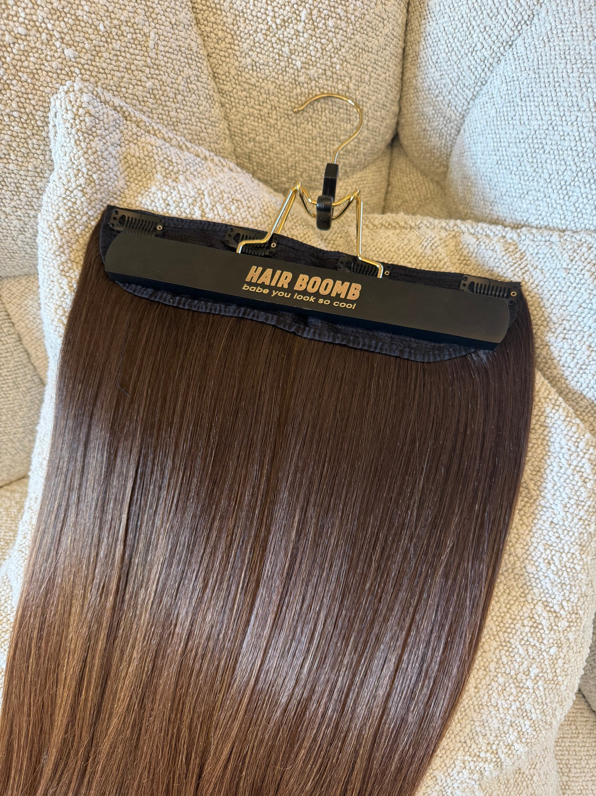 Extension clip Castano Scuro Degradè Superior Quality