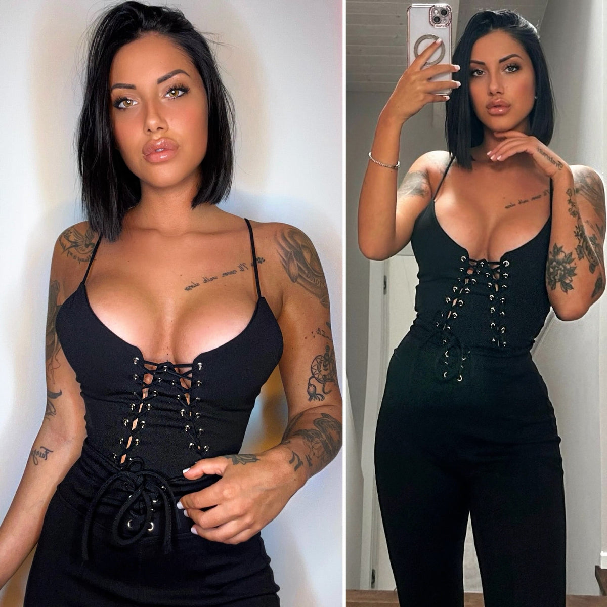 Body con lacci