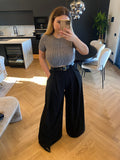 Pantalone palazzo nero