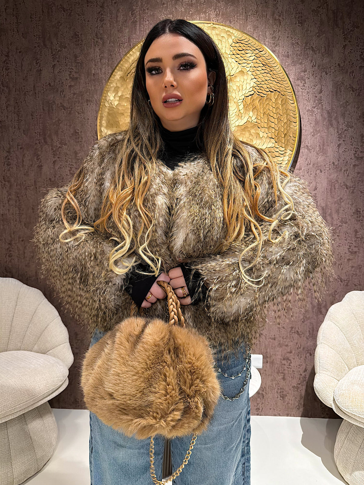 Giacca leggera Eco Fur