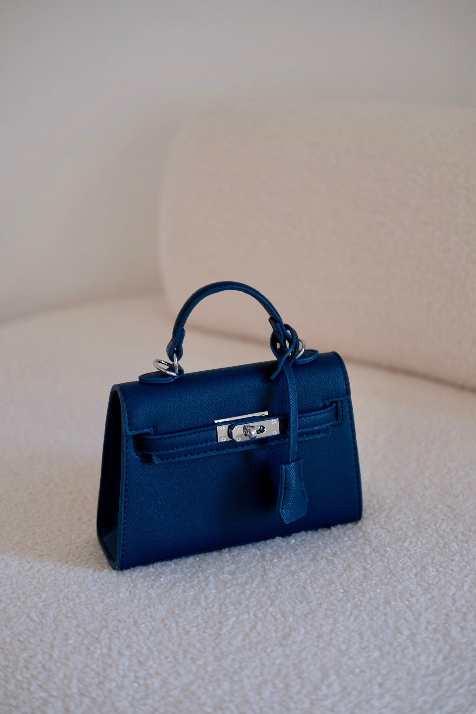 Borsa vintage blu