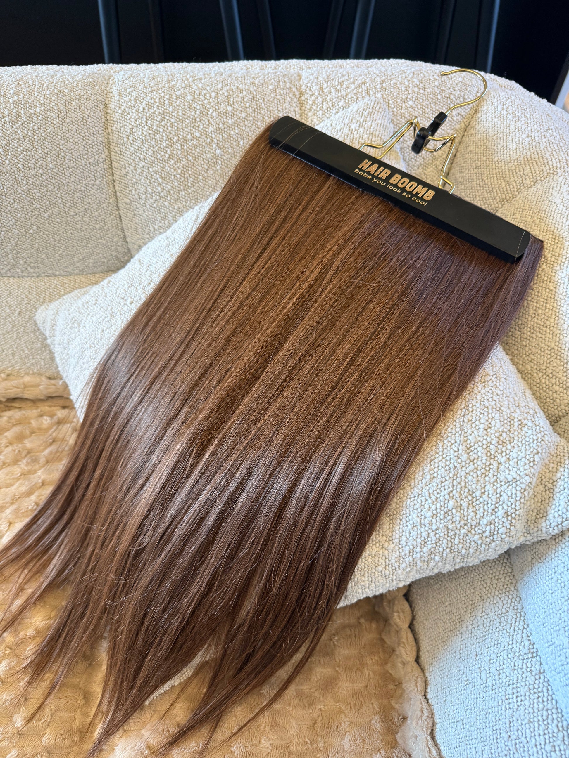 Extension clip Mixed Castano Superior Quality