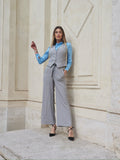 Completo due pezzi smanicato pantalone