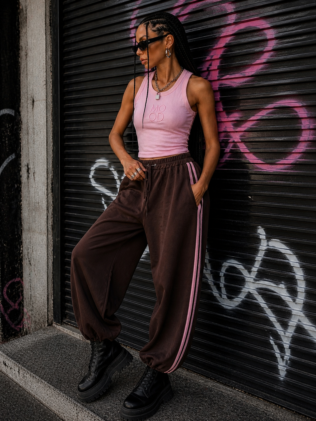 Canotta Mood Basic Rosa