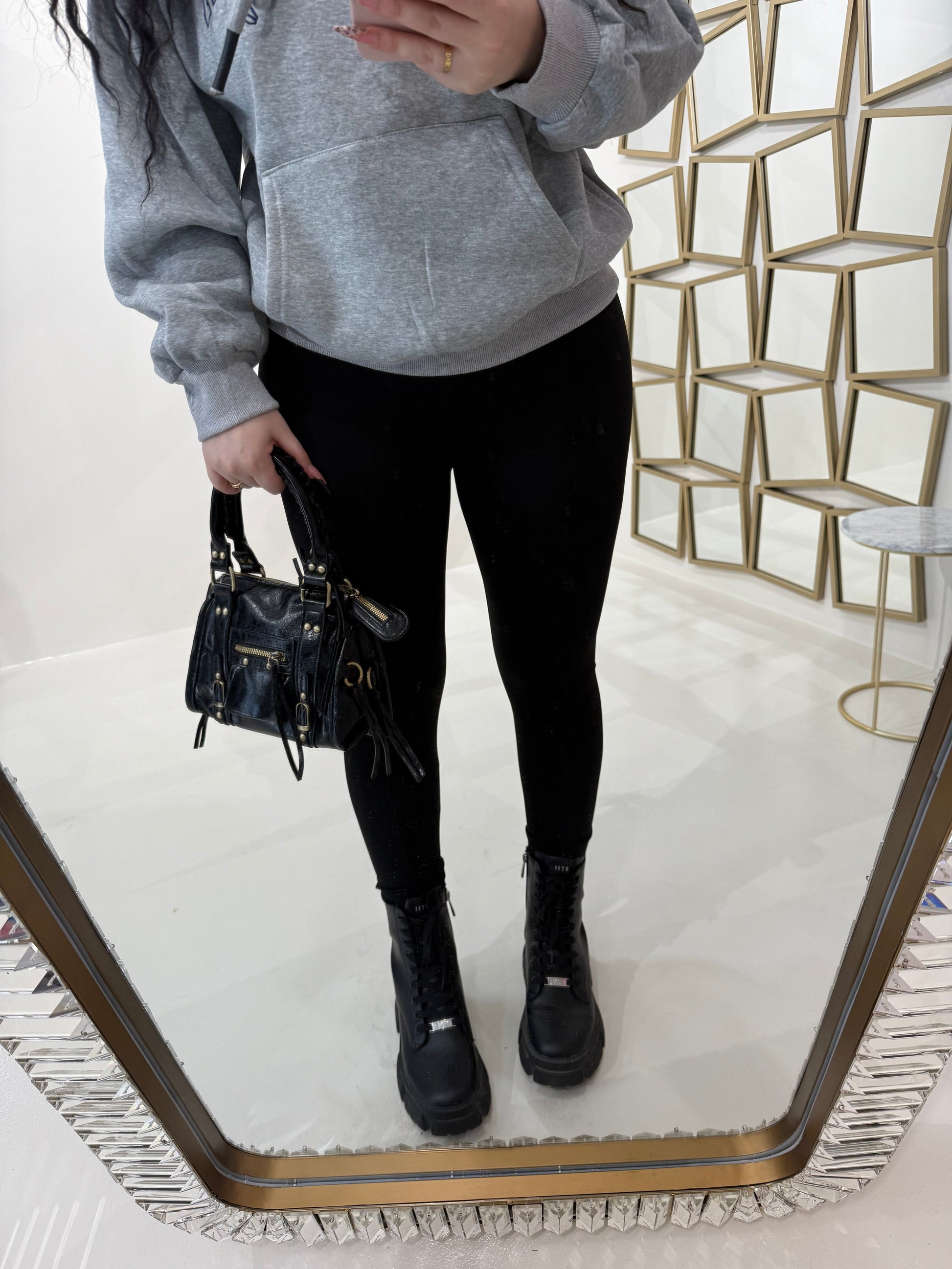 Leggings con fascia aderente