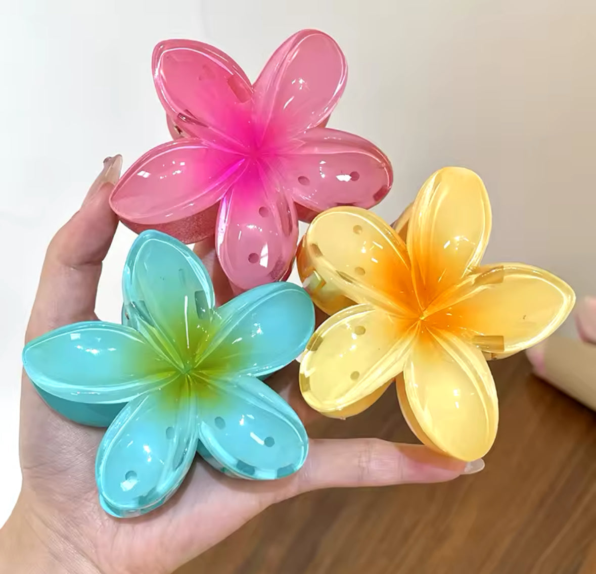 Mollettone per capelli a forma di fiore