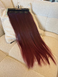 7 fasce liscia con clip T1b/burg