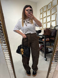 T-shirt con foulard
