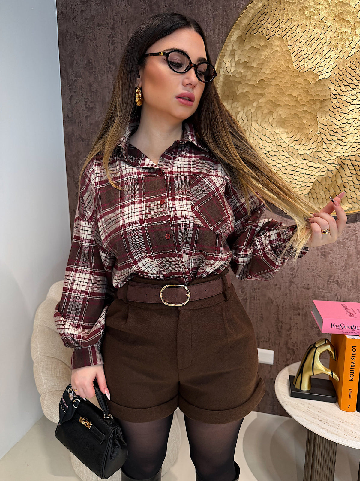 Camicia a quadri