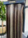 Extension 7 clip liscia Biondo platino castano naturale