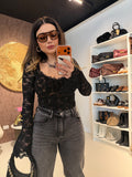Top in Pizzo con Dettaglio Bustier