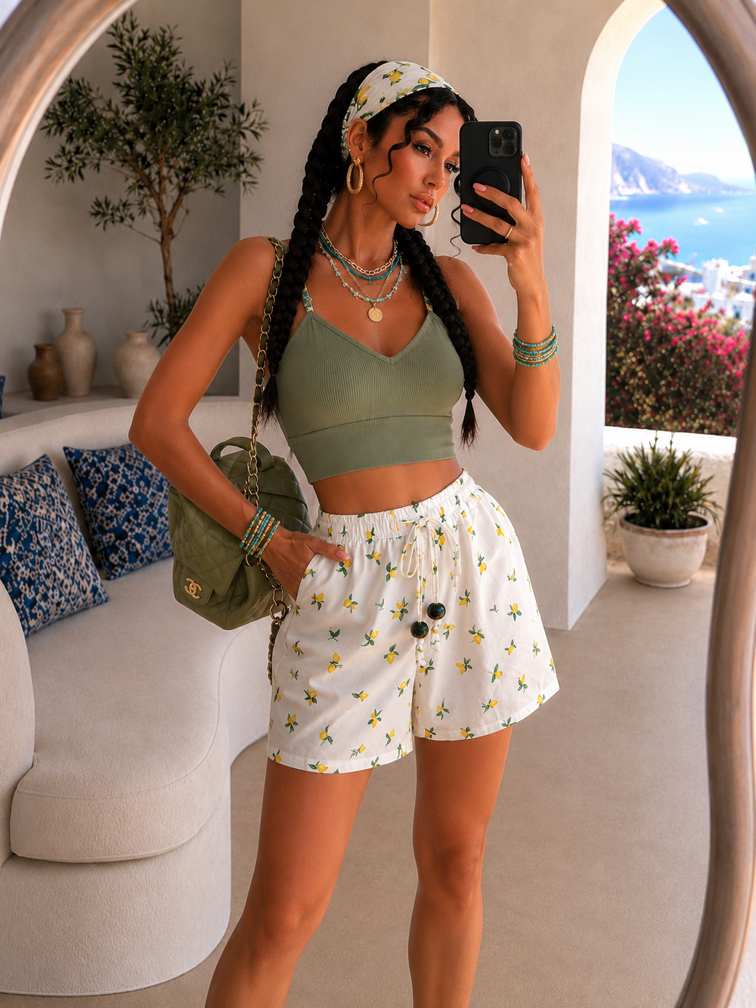 Short Limoni Capri