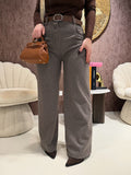 Pantalone city con cintura