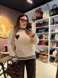 Maglione Heart Beat