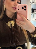 Completo in ciniglia camicia e pantalone