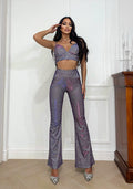 Completo elegant glitter purple