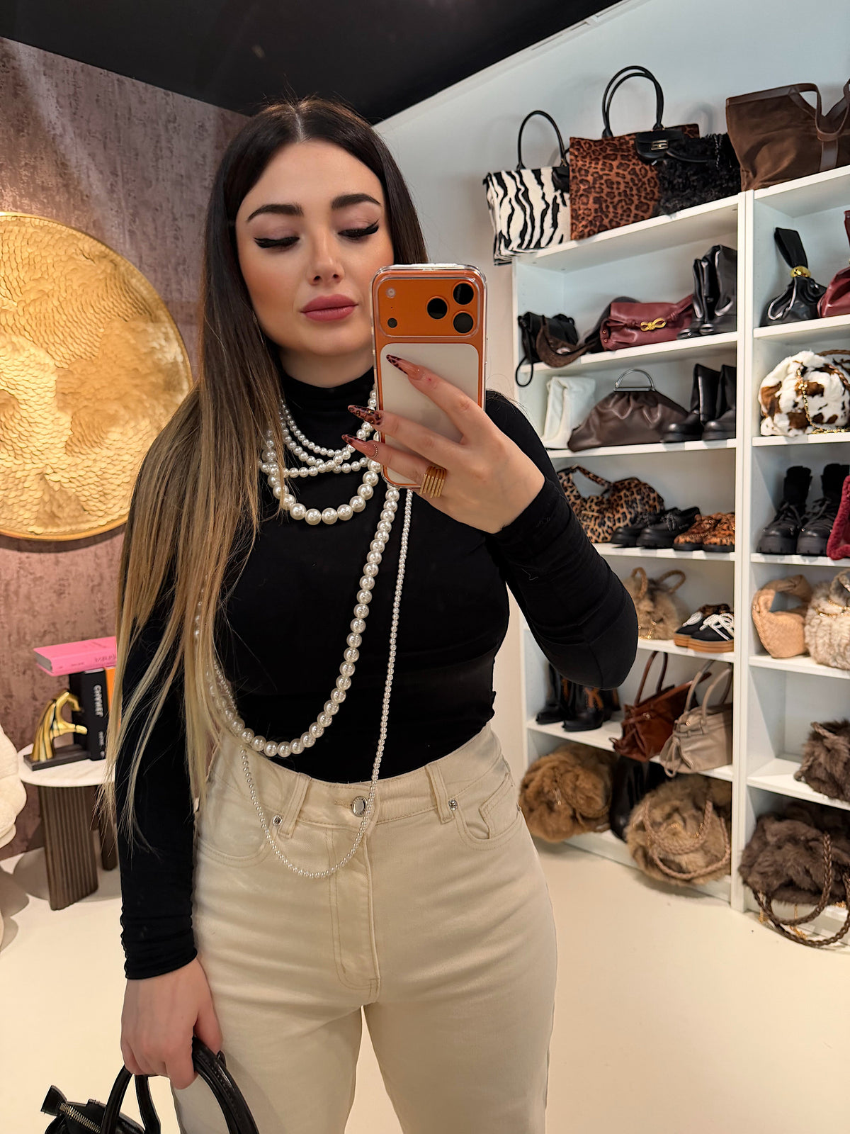Maglia Essential con foro