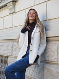 Giacca Teddy soft bianca