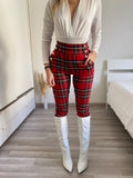 Completo giacca e pantalone scozzese