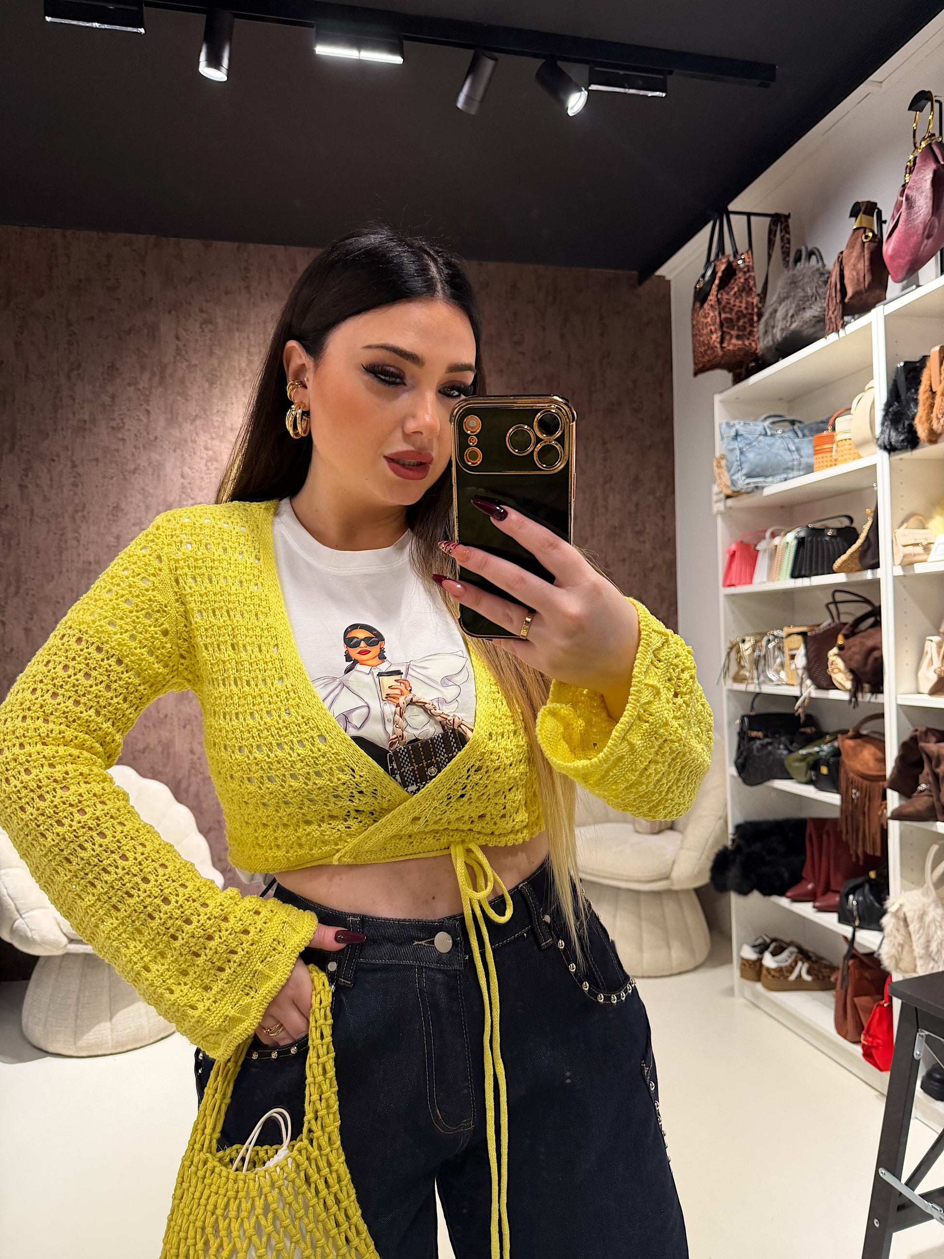 Cardigan Crochet Spring Glow
