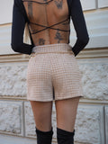 Gonna pantalone Camel