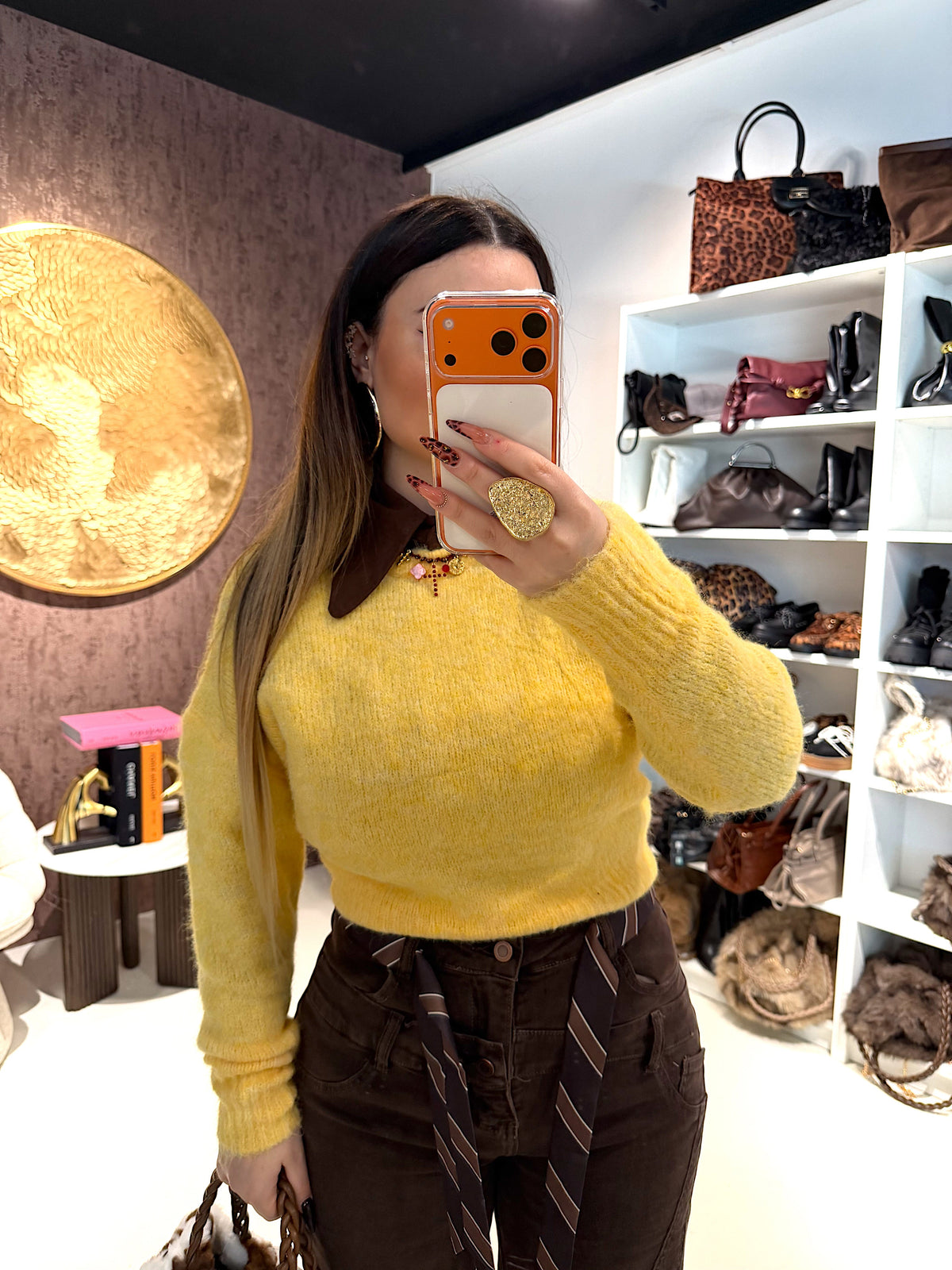 Maglioncino Softy giallo