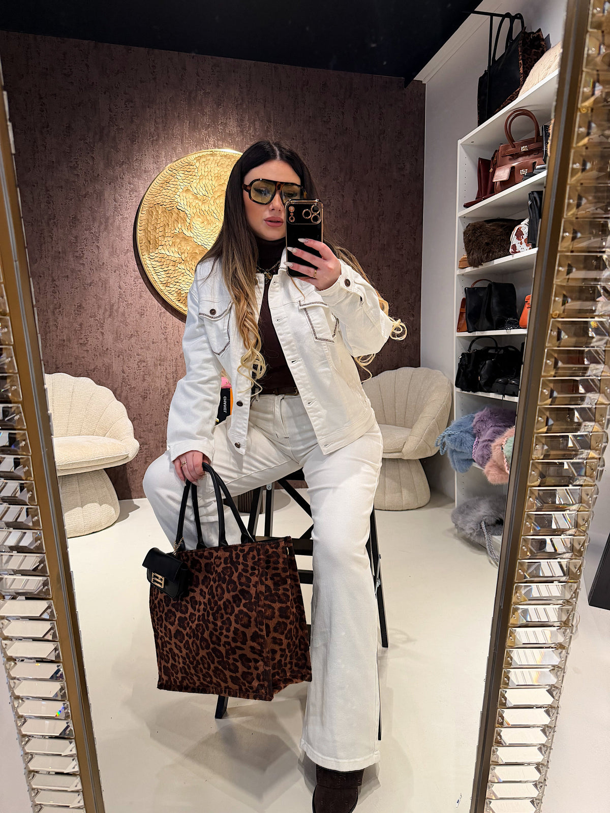 Completo Essential White Denim