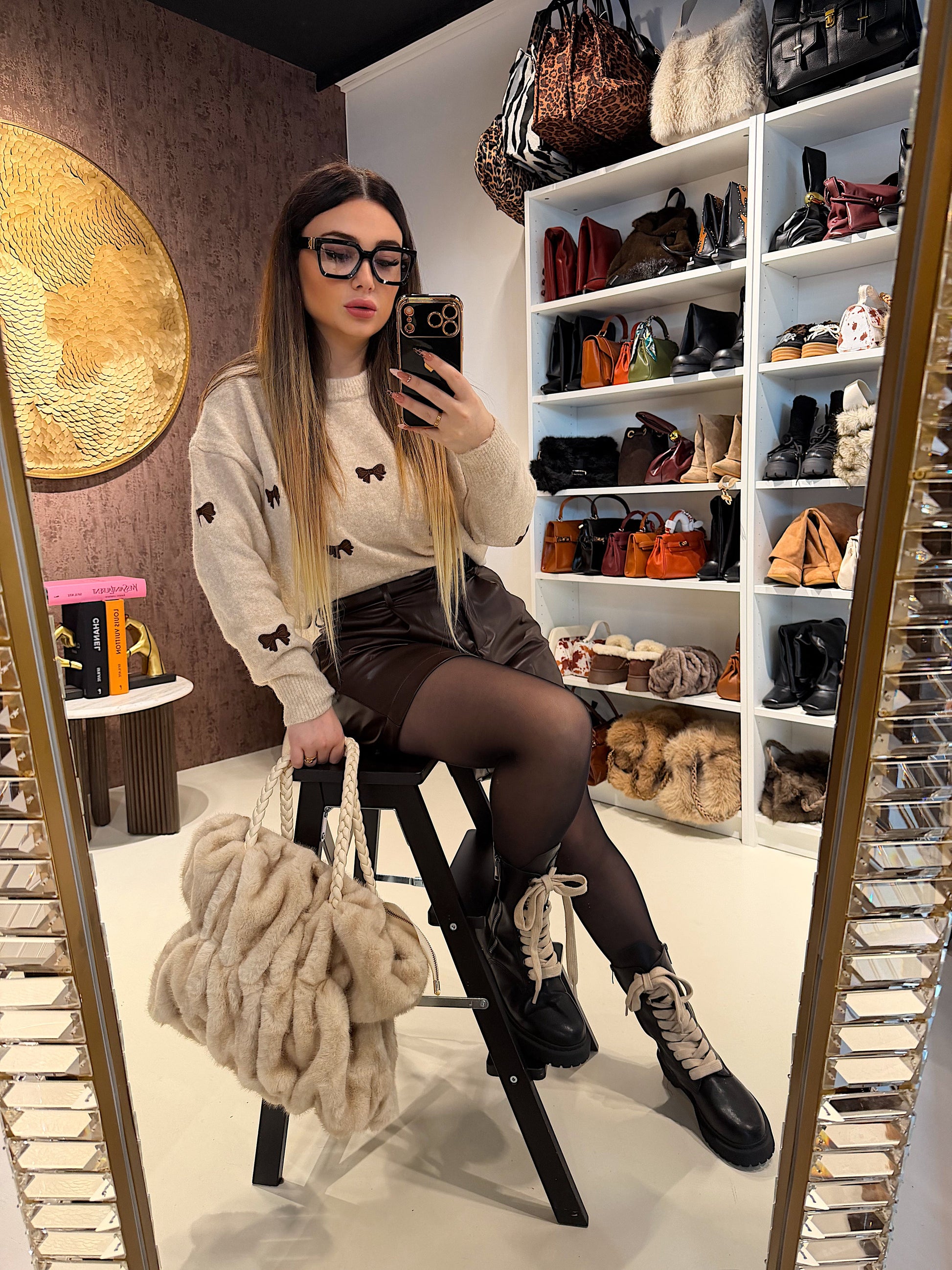 Maglione Sweet Bow