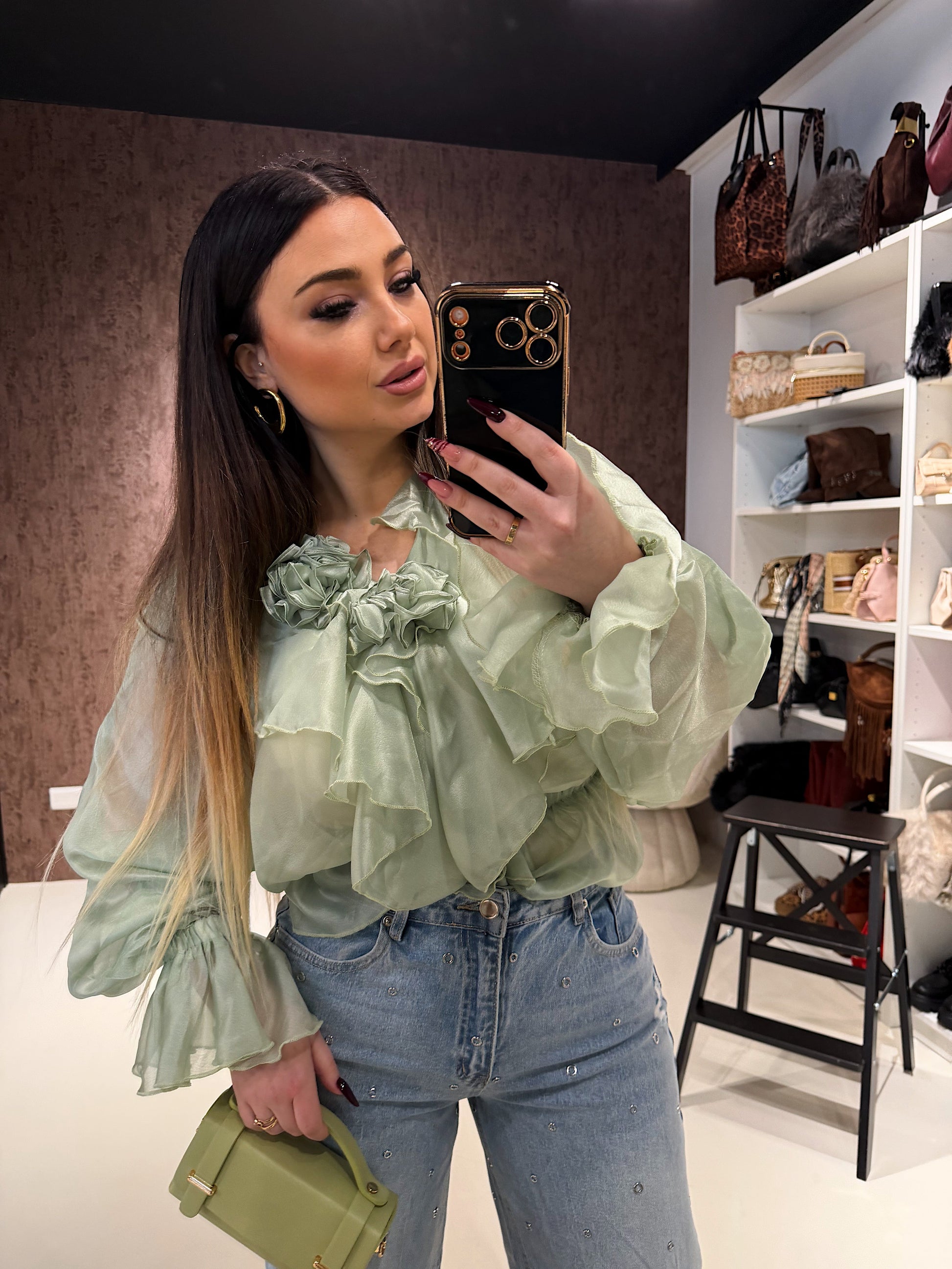 Blusa Romantic Rose
