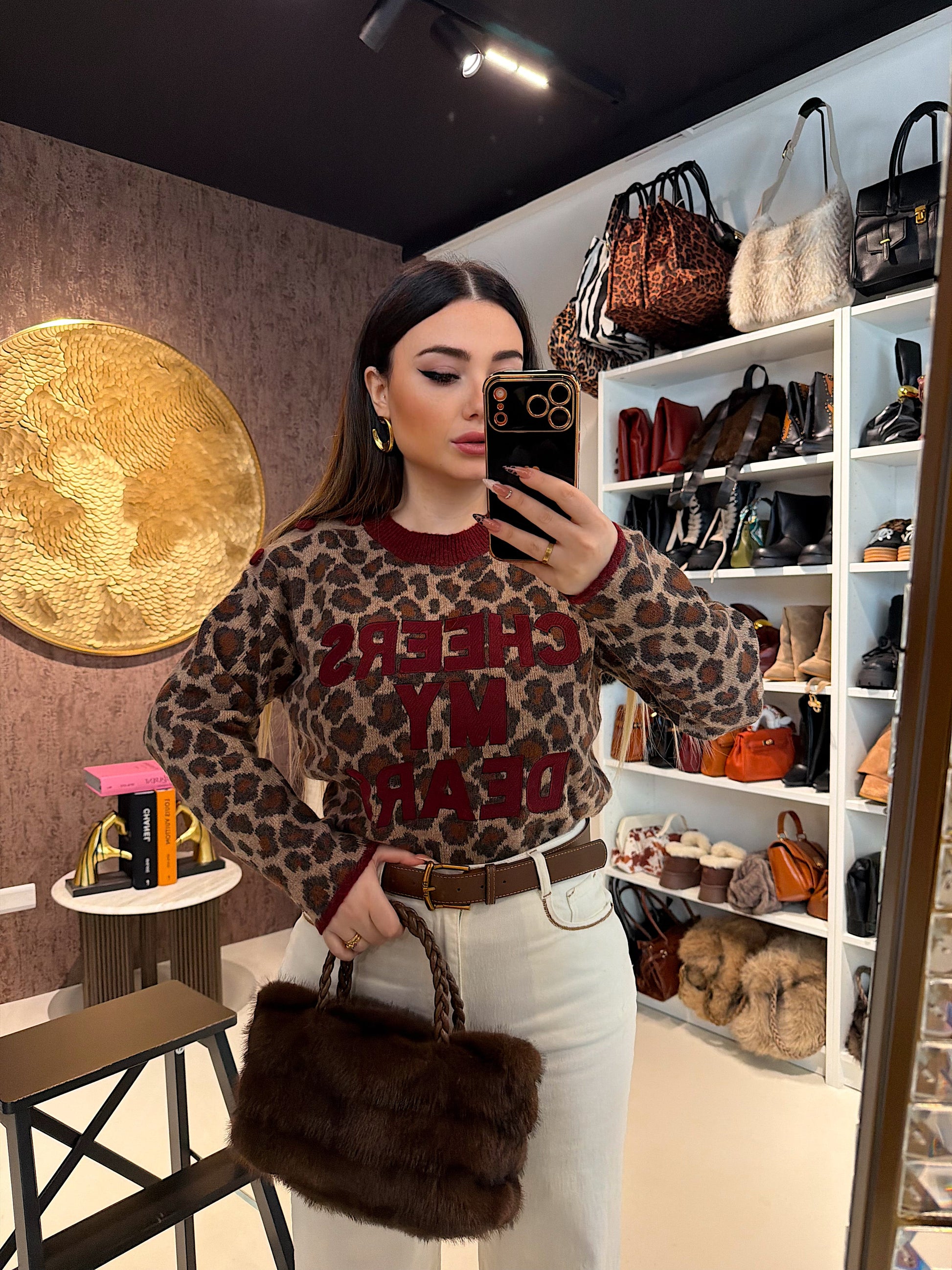 Maglione Wild Letters