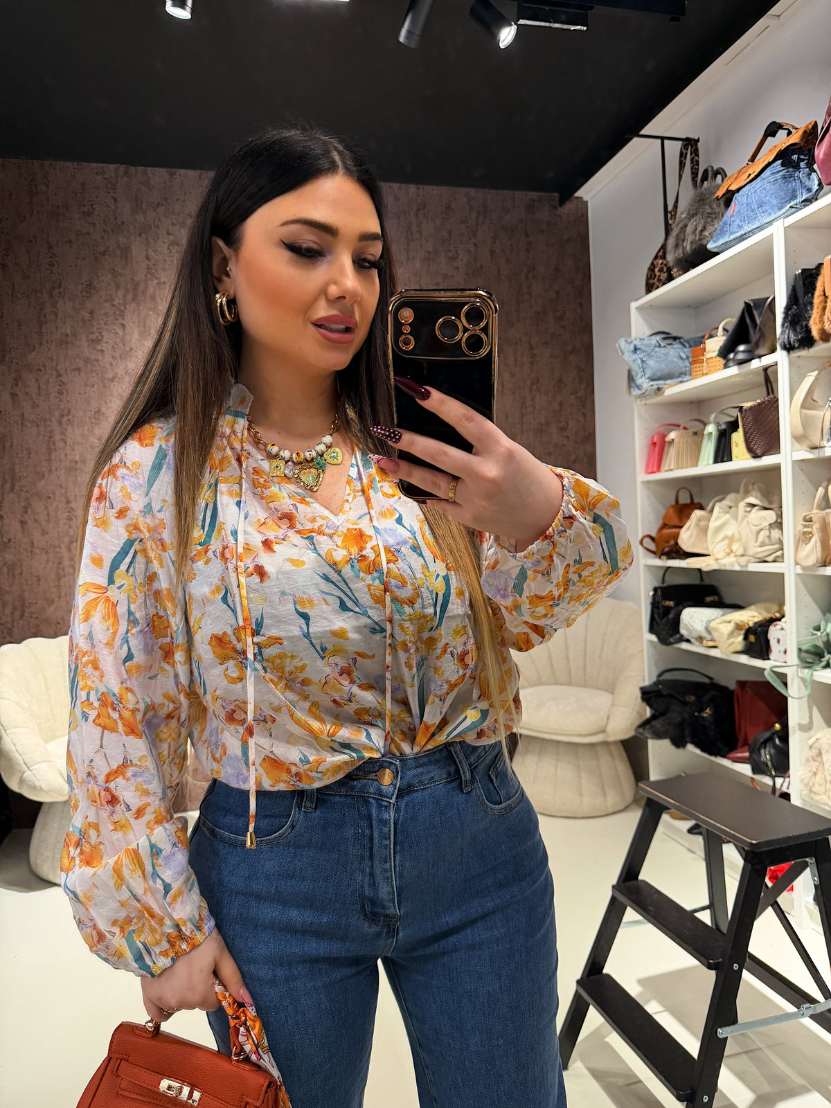 Camicia floreale vari colori