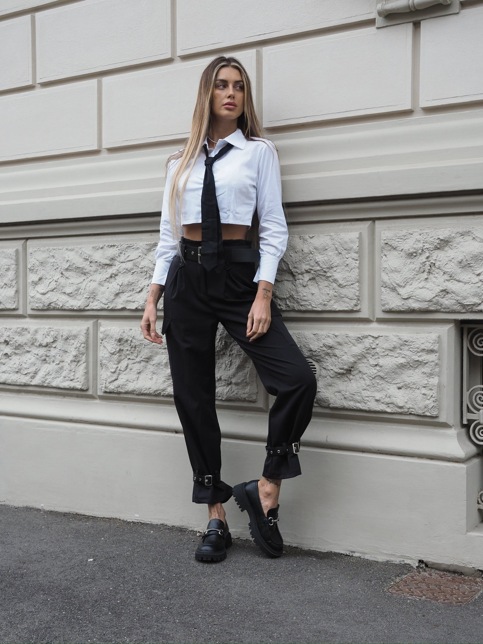 Camicia con cravatta
