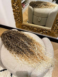 Coda #T2/27/613 riccia con Coulisse Biondo Degradè