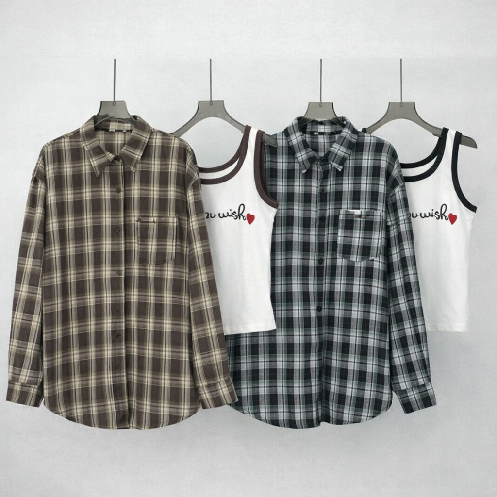 Set camicia più top As You Wish