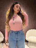 Maglia Essential a costine