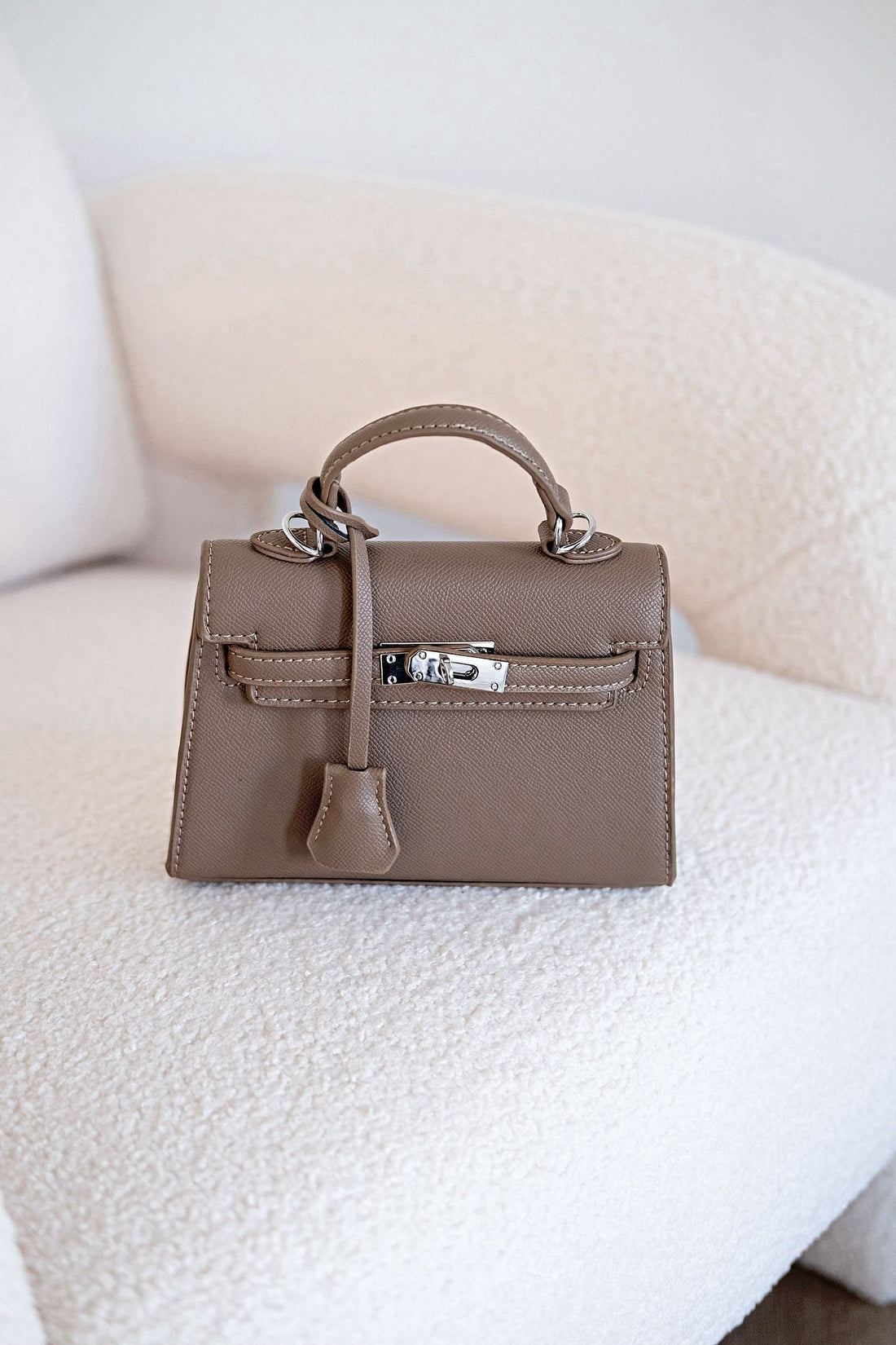 Borsa vintage taupe