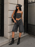 Denim Corset Urban Rebel